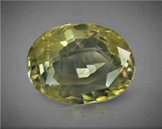 Natural Yellow  SapphireCertified 4.93CTS-17476